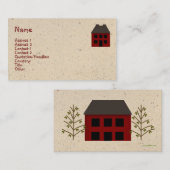 Carte de visite principal (Devant / Derrière)