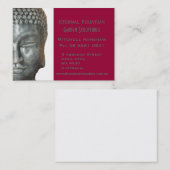 Carte de visite principal de Buddah (Devant / Derrière)