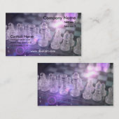 Carte de visite principal d'échecs (Devant / Derrière)