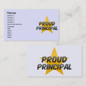 Carte De Visite Principal fier (Devant / Derrière)