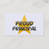 Carte De Visite Principal fier (Dos)