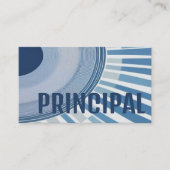 Carte De Visite Principal moderne (Devant)