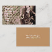 Carte De Visite Principe de plaisir (Devant / Derrière)