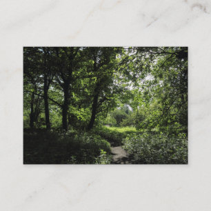 Carte De Visite Printemps dans les bois 03