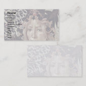 Carte De Visite Printemps (Primavera) Par Botticelli Sandro (Devant / Derrière)