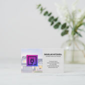 Carte De Visite Prise électrique | Électricien (Debout devant)