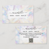 Carte De Visite *~* Prism AP26 OPAL QR Crystal Rainbow Ethereal (Devant / Derrière)