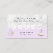 Carte De Visite Prix de fidélité Cake Baker Code QR promotionnel (Devant)
