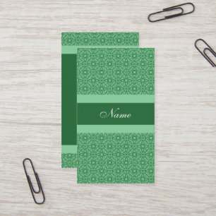 Carte de visite Pro Elegance, Mint Green