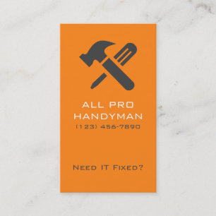 Carte de visite Pro Handyman