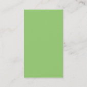 Carte de visite Pro Swirls I, Vert (Dos)
