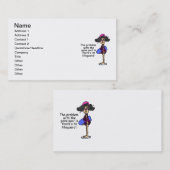 Carte De Visite Problème avec le pool de gènes (Devant / Derrière)