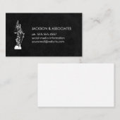 Carte De Visite Procureur (Devant / Derrière)