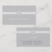 Carte De Visite Procureur (Devant / Derrière)