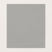 Carte De Visite Procureur à la loi Modern Grey Nomination (Intérieur déplié)