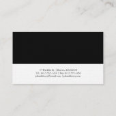 Carte De Visite Procureur | Avocat (Dos)