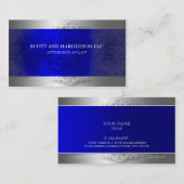 Carte de visite procureur/avoué/de cabinet (Devant / Derrière)