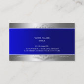 Carte de visite procureur/avoué/de cabinet (Dos)