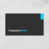 Carte De Visite Procureur - Grille Twill moderne (Dos)