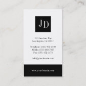 Carte De Visite Procureur W/W (Dos)