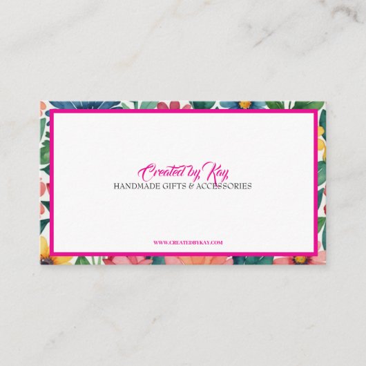 Carte De Visite Product Business Card (Devant)