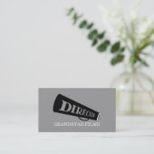 Carte De Visite Producteur de films Clapperboard (Debout devant)