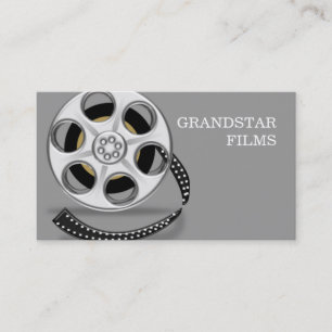 Carte De Visite Producteur de films Clapperboard
