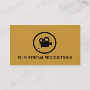 Carte De Visite Producteur de films de réalisateur moderne