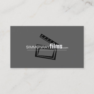 Carte De Visite Producteur de films professionnels, réalisateur Ca