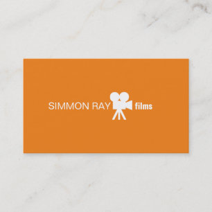 Carte De Visite Producteur de films professionnels, réalisateur Ca
