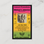 Carte de visite producteur de musique (Devant)