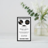 Carte De Visite Producteur de musique (Debout devant)