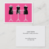 Carte De Visite Producteur de pressoir, couture, professionnel sur (Devant / Derrière)