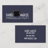 Carte De Visite Productions cinématographiques modernes, Vidéograp (Devant / Derrière)