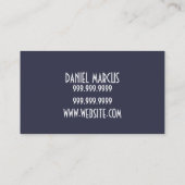 Carte De Visite Productions cinématographiques modernes, Vidéograp (Dos)