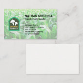 Carte De Visite Produire le logo de la grange | Champ de maïs (Devant / Derrière)