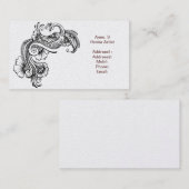 Carte De Visite Produit de personnaliser (Devant / Derrière)