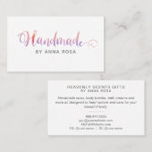 Carte De Visite *~* Produits artisanaux artisanaux artisanaux arti (Devant / Derrière)