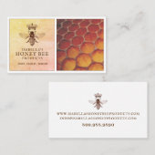 Carte De Visite Produits d'abeilles miel (Devant / Derrière)