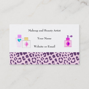 Carte De Visite Produits de Maquillage et de Beauté