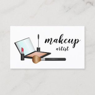 Carte De Visite Produits de Maquillage Maquilleur Cosmétologue