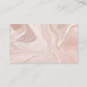 Carte De Visite Produits de nettoyage | Marbre rose (Dos)