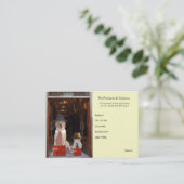 Carte De Visite Produits et services d'animal familier (Debout devant)