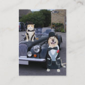 Carte De Visite Produits et services d'animal familier (Dos)