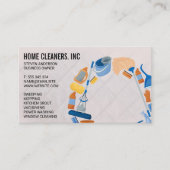 Carte De Visite Produits et services de nettoyage (Devant)