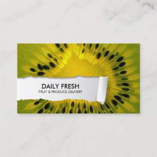 Carte De Visite Produits frais sur mesure