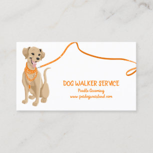 Carte De Visite Produits pour chiens Expédition de marque à la dem