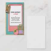 Carte De Visite Professeur (Devant / Derrière)