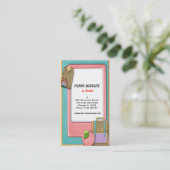 Carte De Visite Professeur (Debout devant)