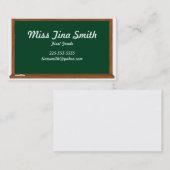 Carte De Visite Professeur (Devant / Derrière)